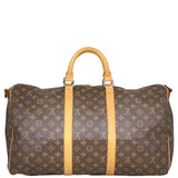 Louis Vuitton Keepall 50 Bandouliere Monogram Front