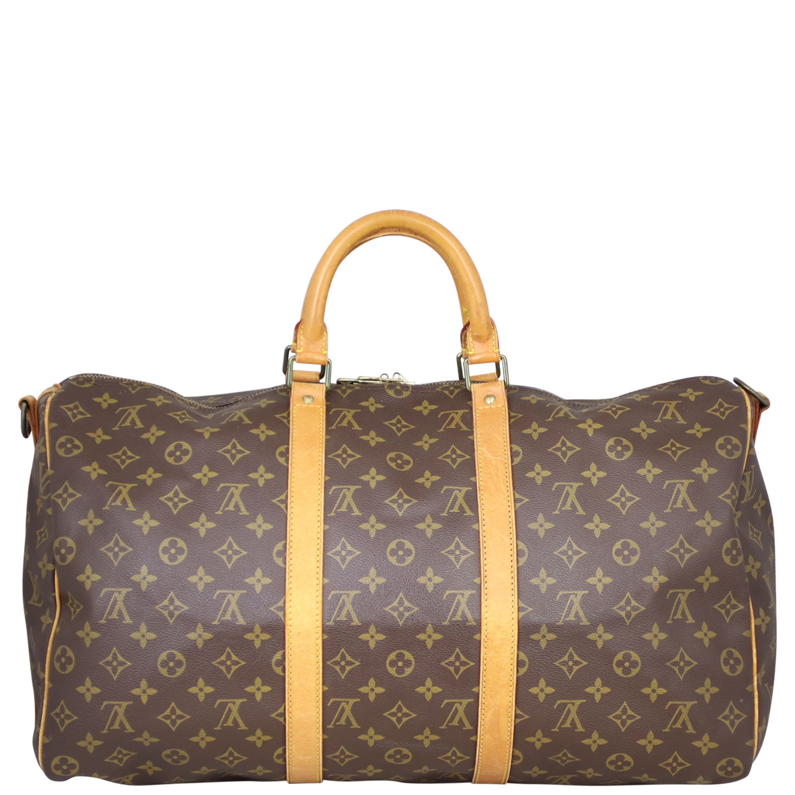 Louis Vuitton Keepall 50 Bandouliere Monogram Front