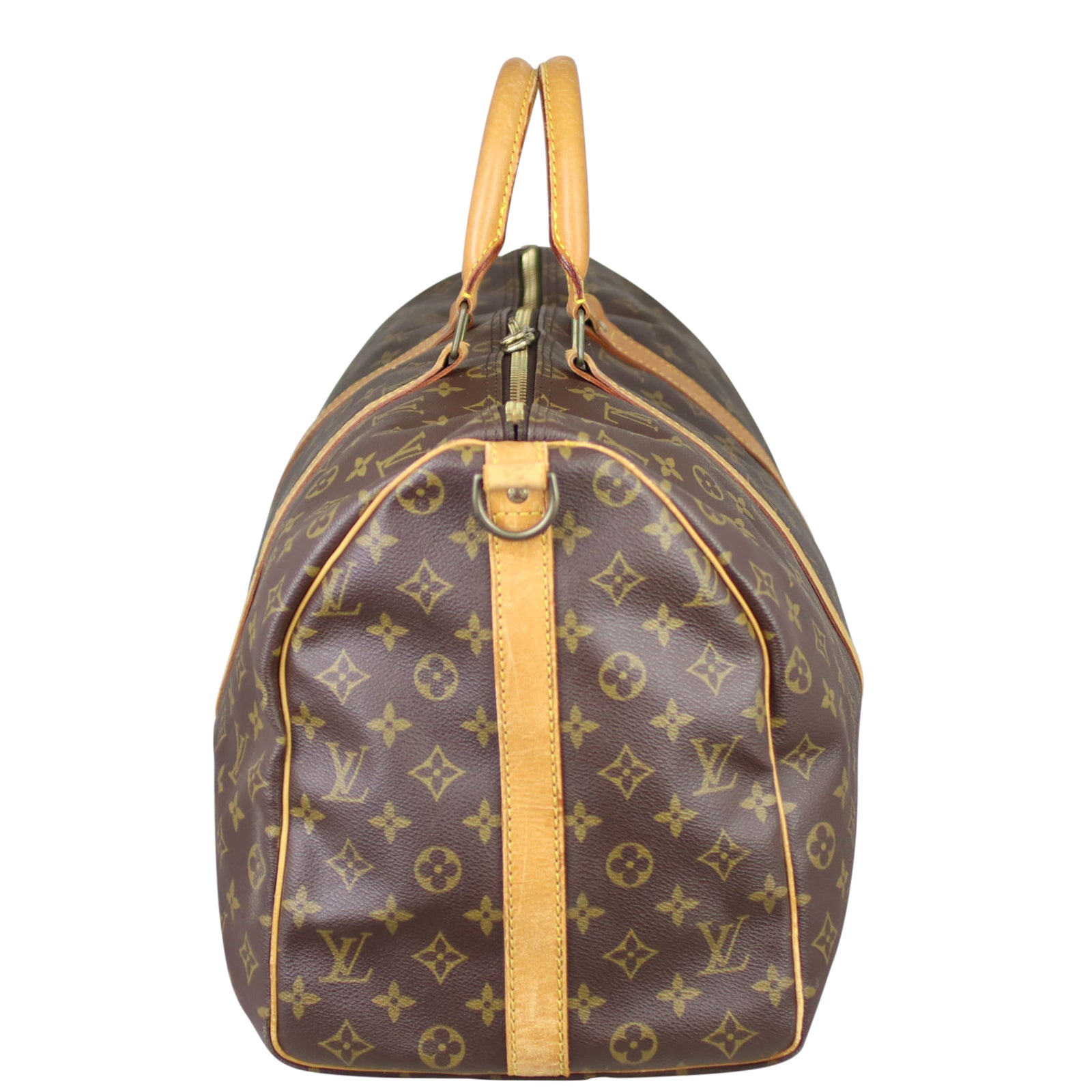 Louis Vuitton Keepall 50 Bandouliere Monogram Side