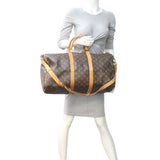 Louis Vuitton Keepall 50 Bandouliere Monogram Mannequin