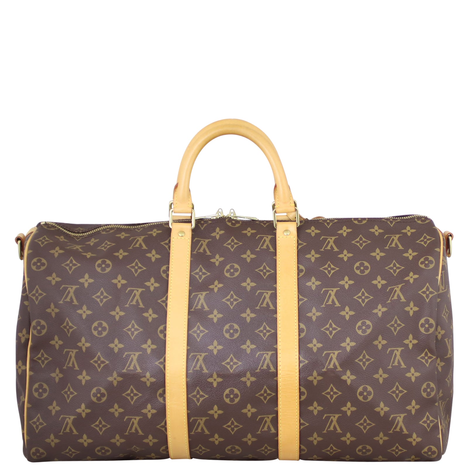 Louis Vuitton Keepall 50 Bandouliere Monogram Back
