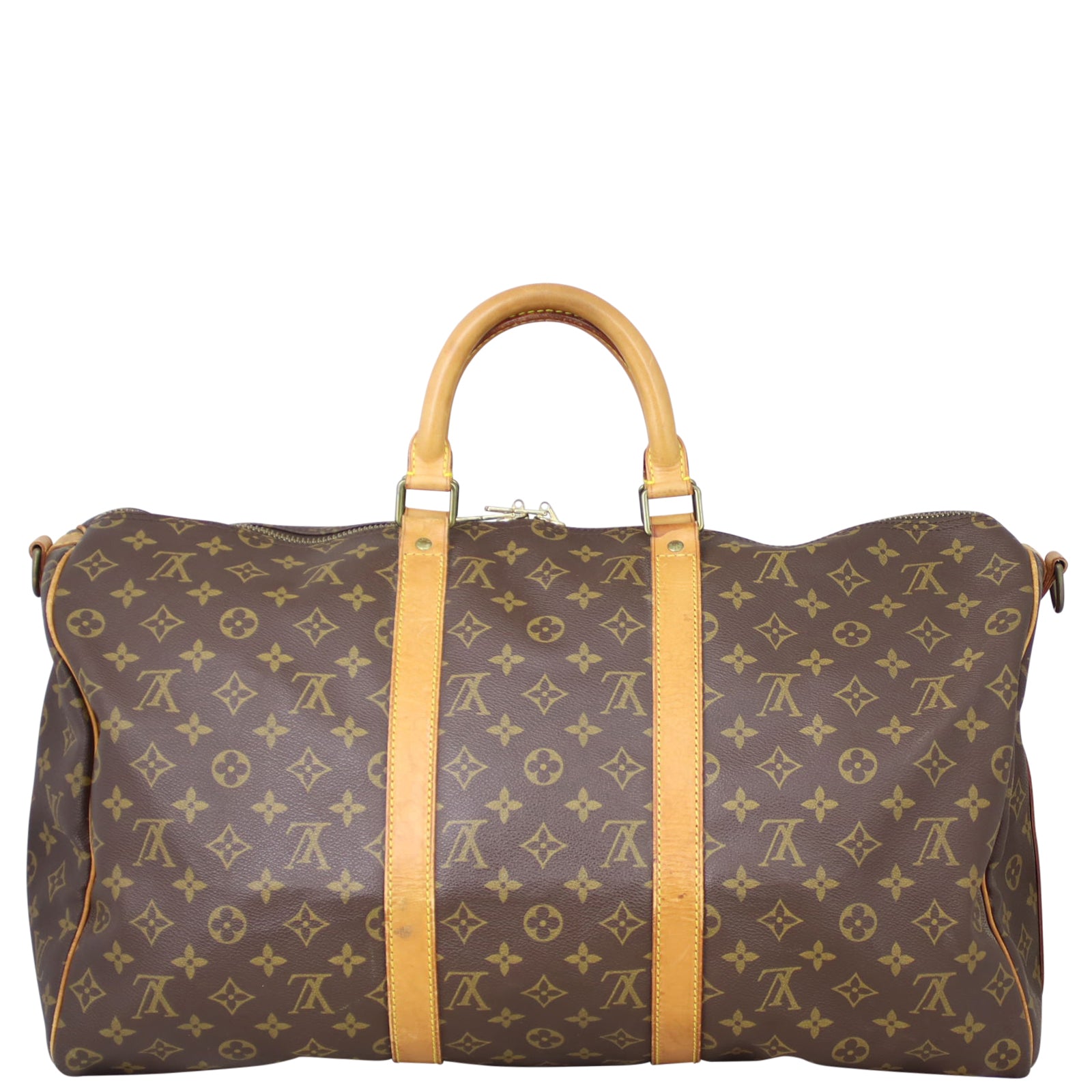 Louis Vuitton Keepall 50 Bandouliere Monogram Back
