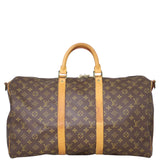 Louis Vuitton Keepall 50 Bandouliere Monogram Front