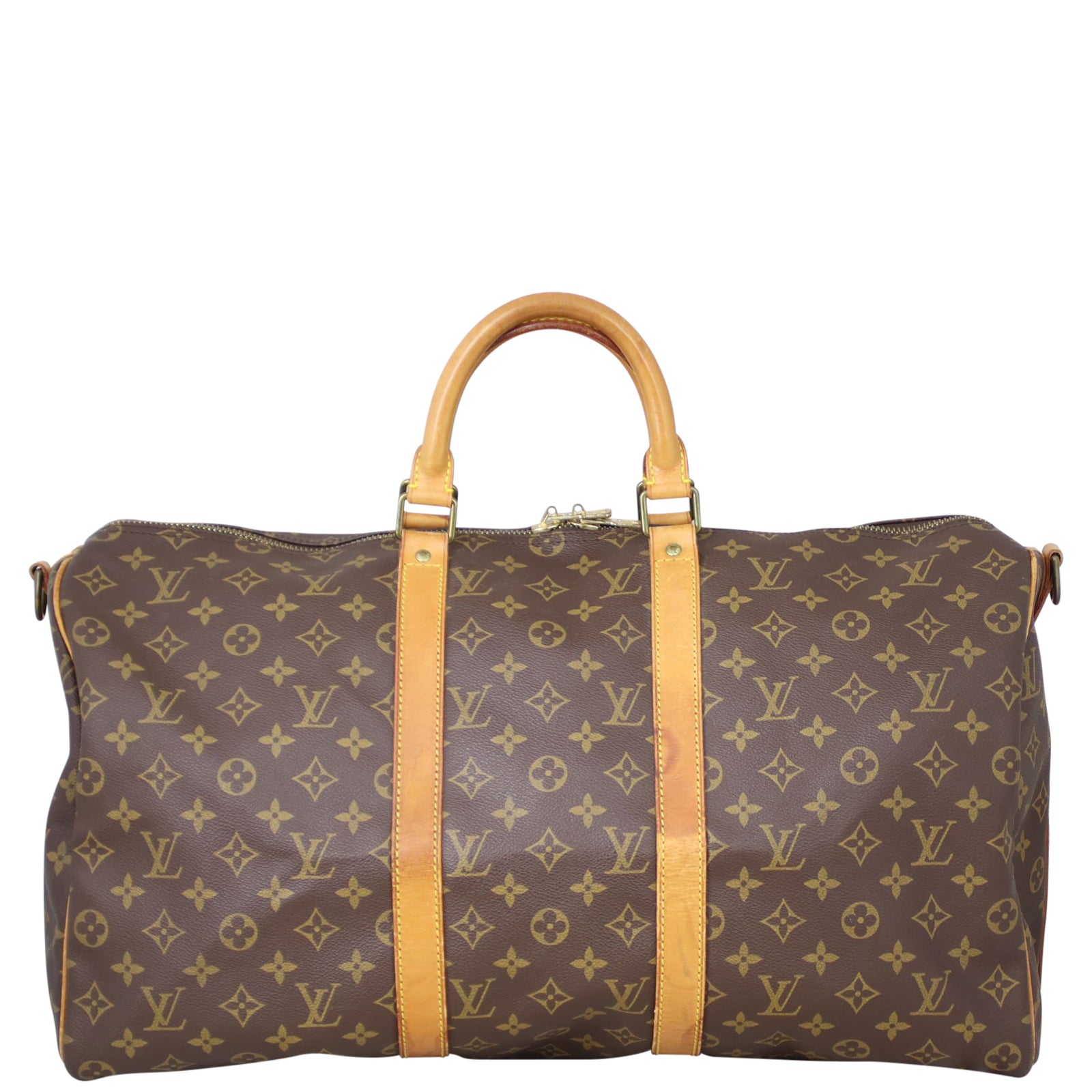 Louis Vuitton Keepall 50 Bandouliere Monogram Front