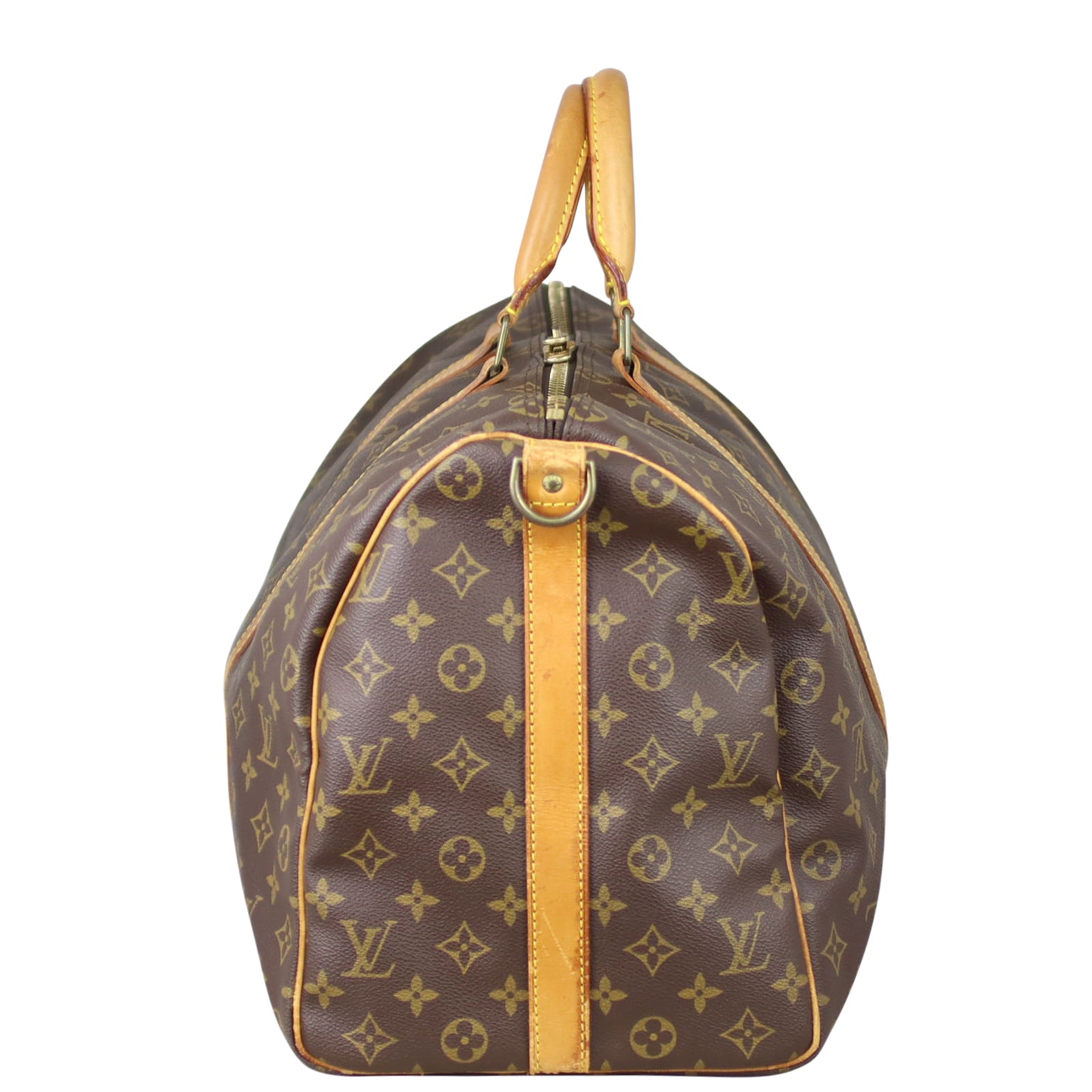 Louis Vuitton Keepall 50 Bandouliere Monogram Side
