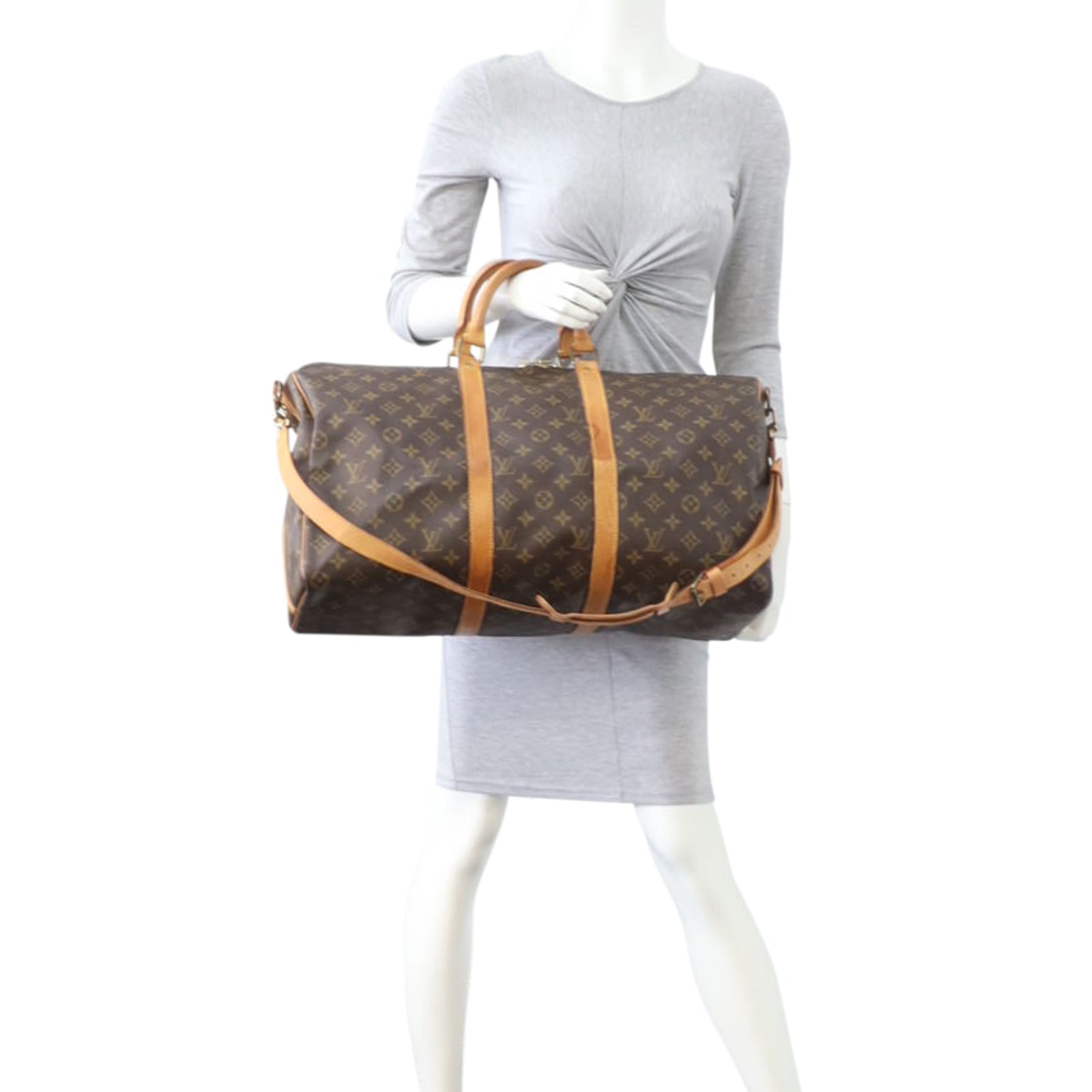 Louis Vuitton Keepall 50 Bandouliere Monogram Mannequin