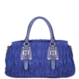 Prada Tessuto Gaufre Small Tote Back