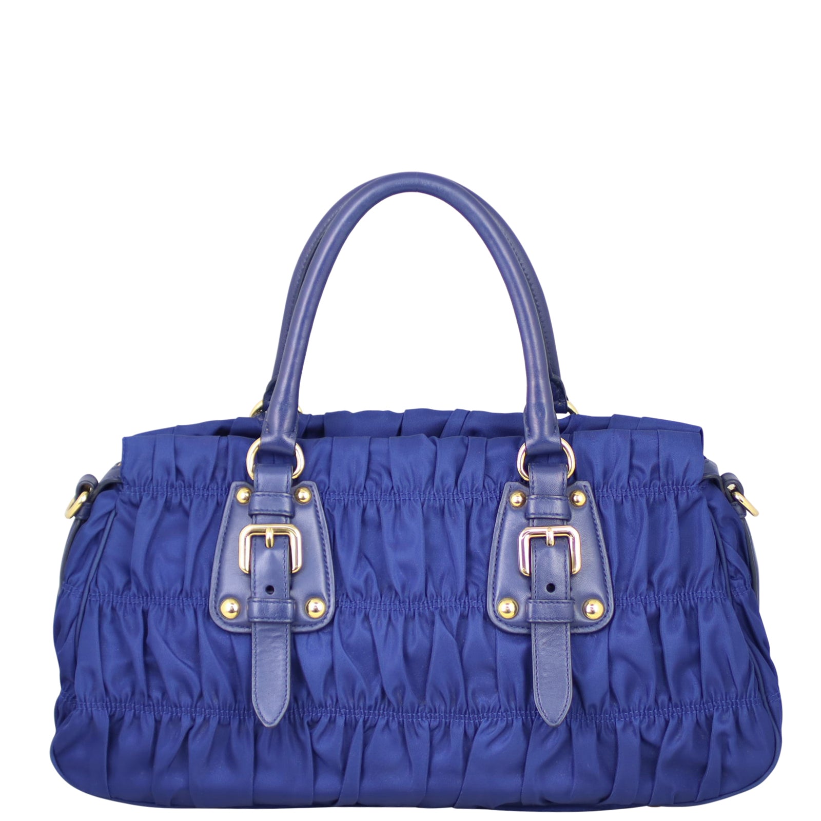 Prada Tessuto Gaufre Small Tote Back