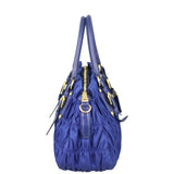Prada Tessuto Gaufre Small Tote Side