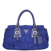 Prada Tessuto Gaufre Small Tote Front