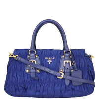 Prada Tessuto Gaufre Small Tote Front