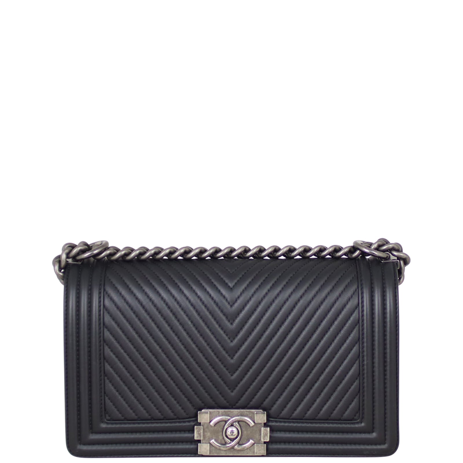 Chanel Boy Old Medium Front