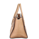 Prada Twin Pocket Glace Calfskin Tote Side