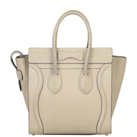 Celine Micro Luggage Tote Back