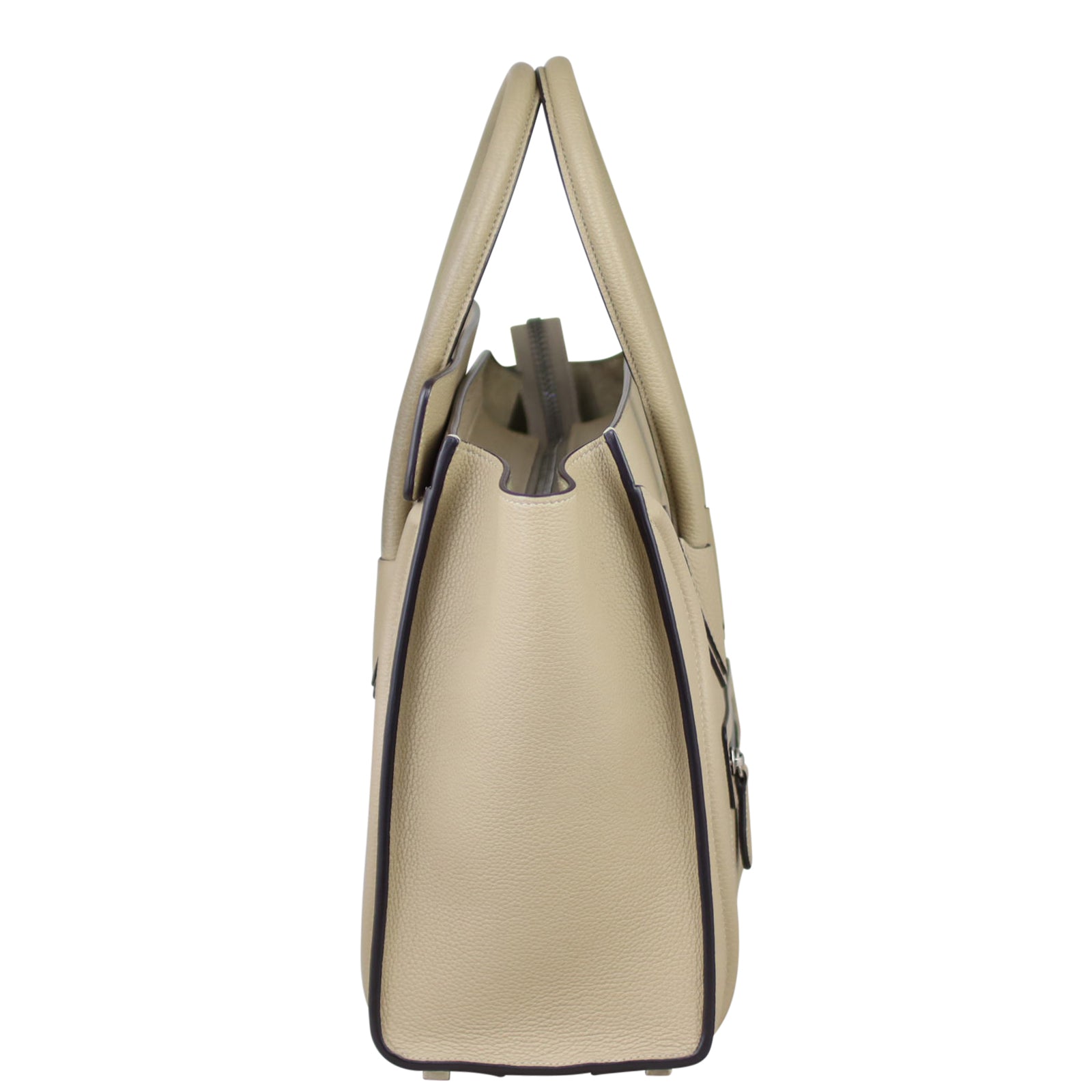 Celine Micro Luggage Tote Side