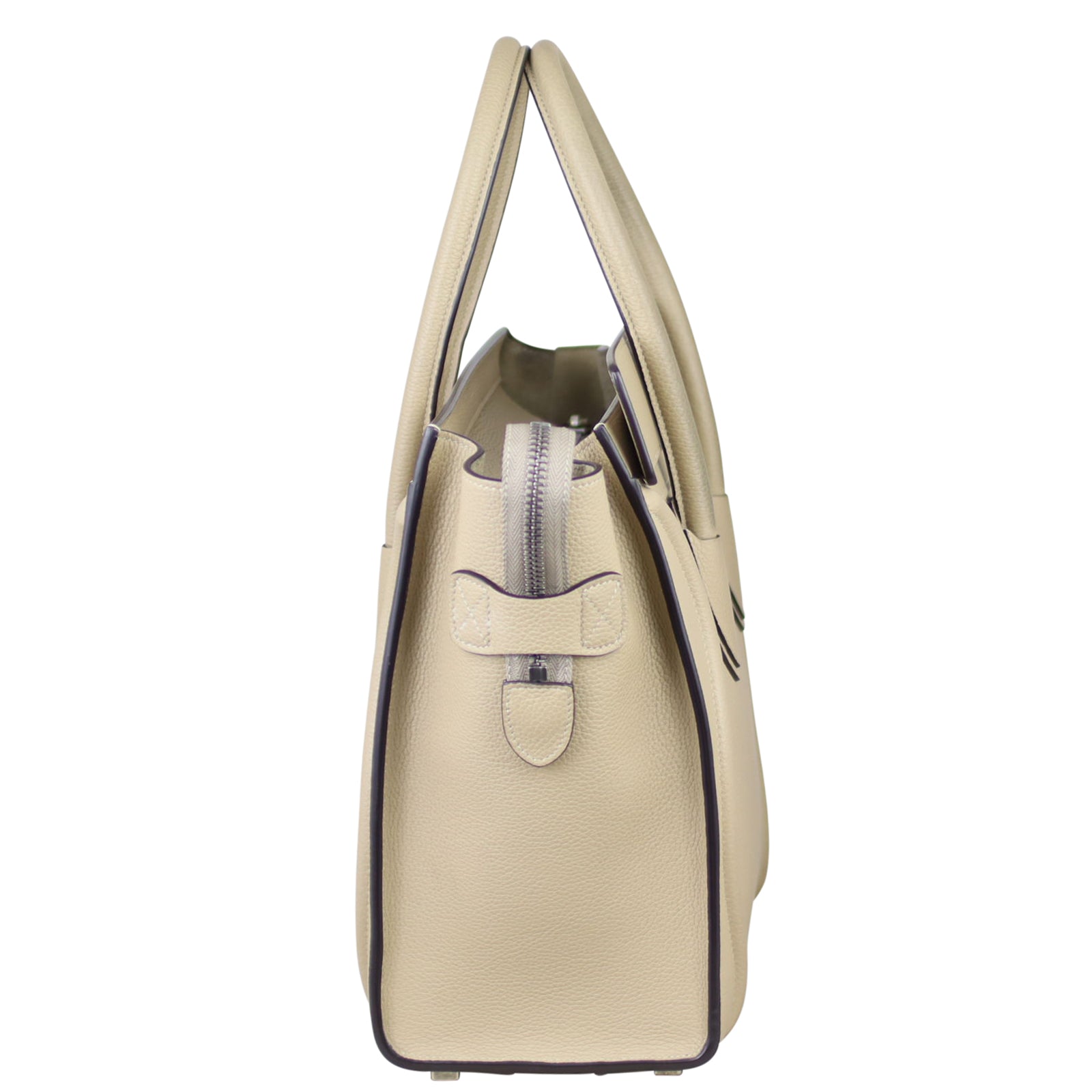 Celine Micro Luggage Tote Side