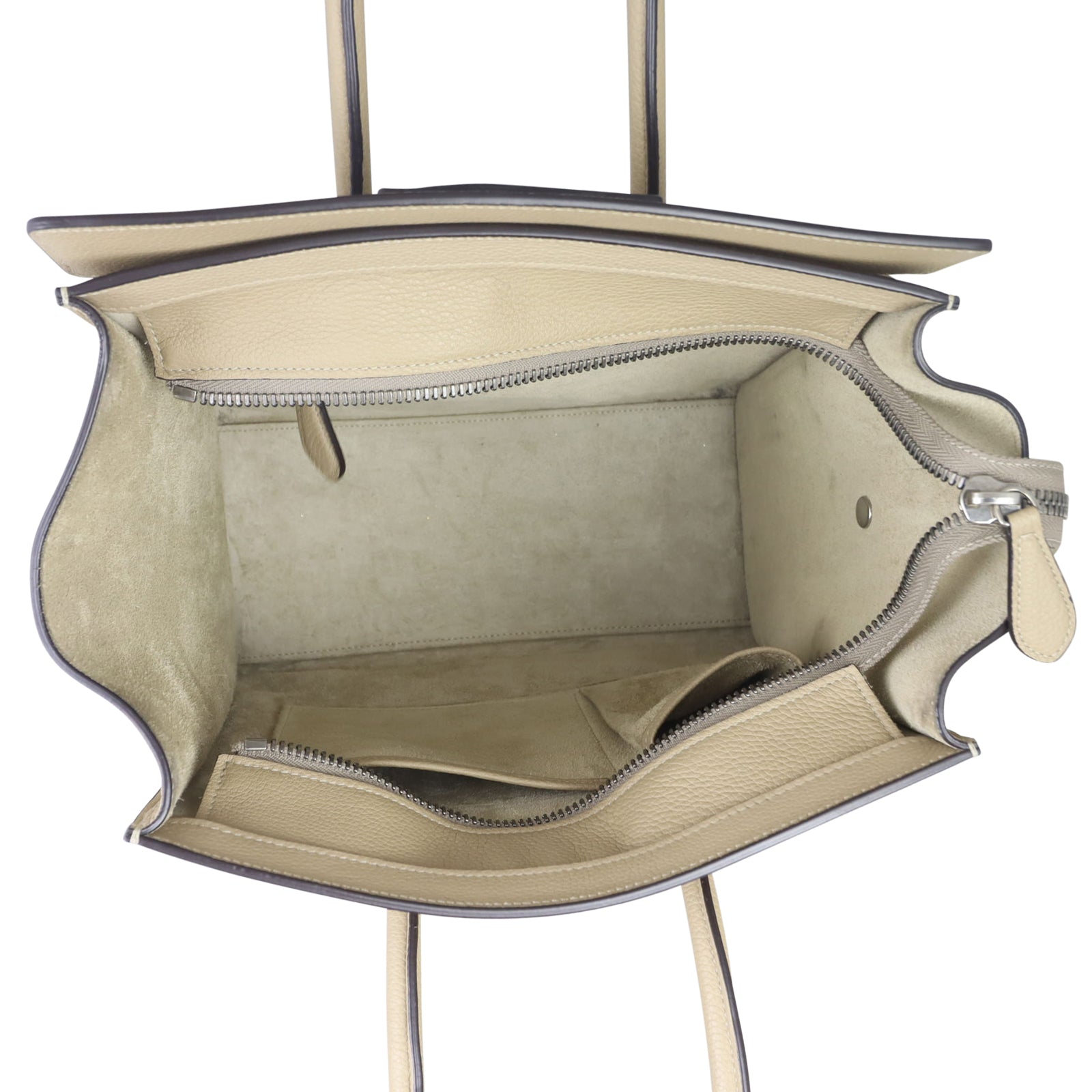 Celine Micro Luggage Tote Whole interior