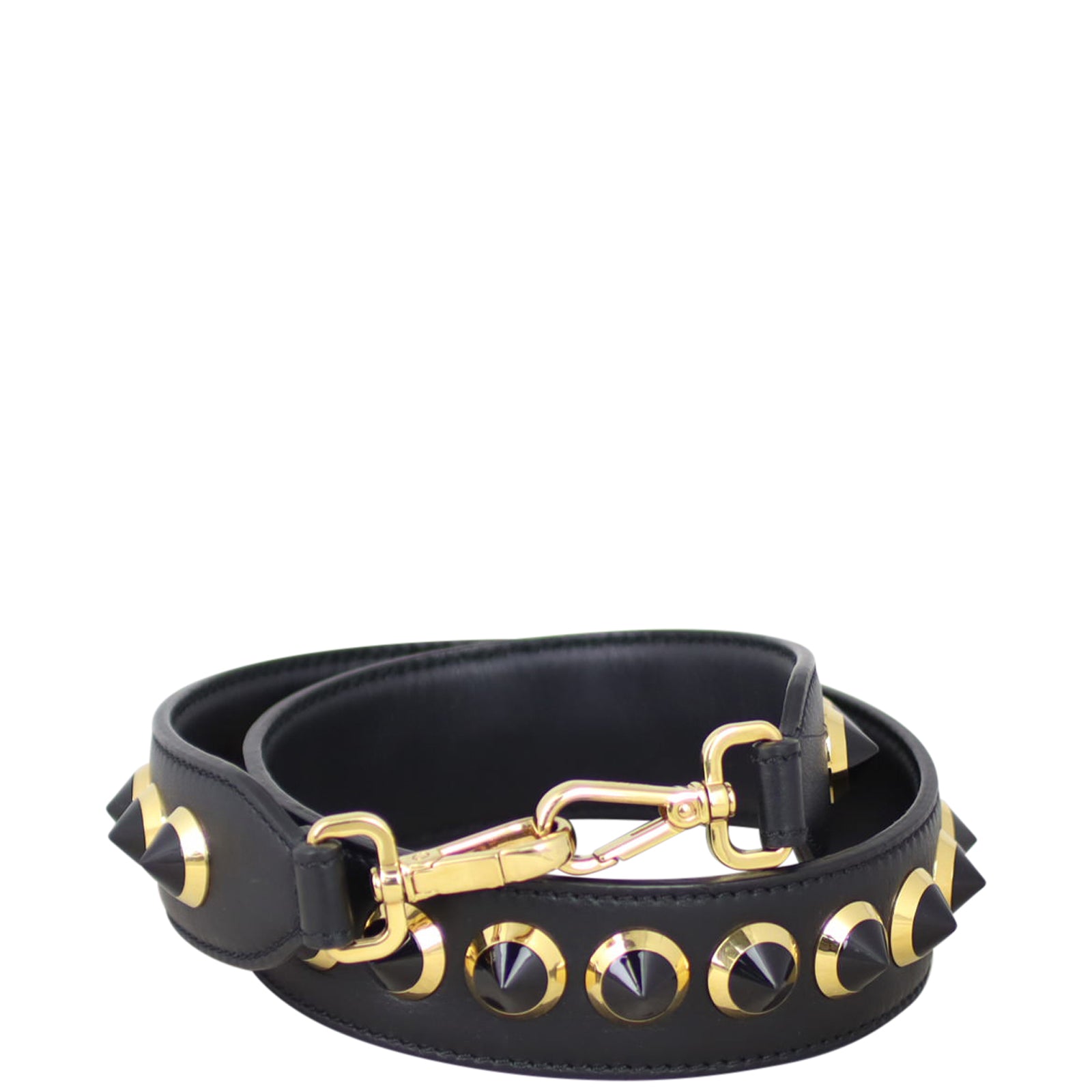 Fendi Strap You Studded Shoulder Strap Front