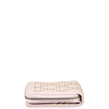 Dior Lady Dior Studded Compact Wallet Side
