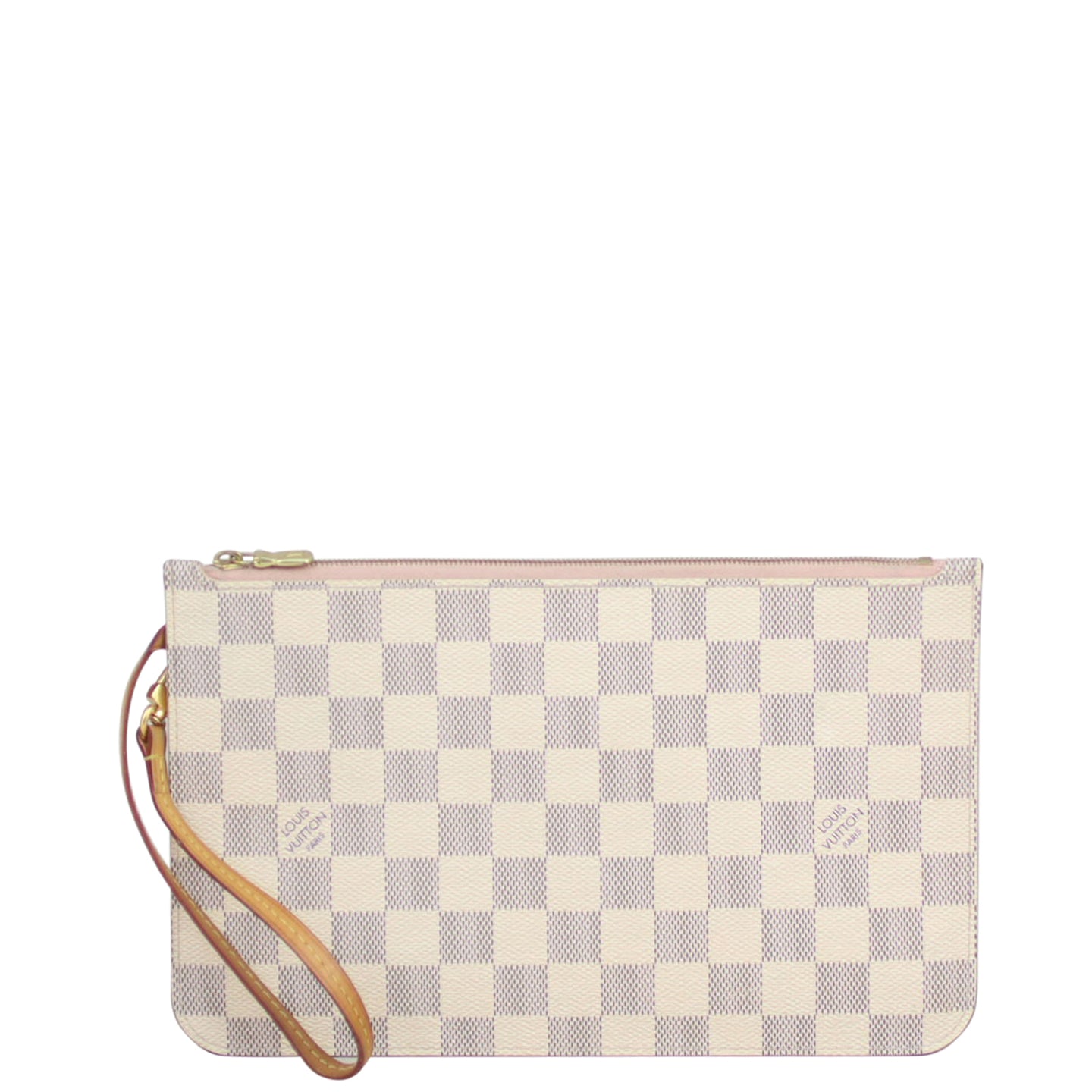Louis Vuitton Neverfull Pochette Damier Azur Front
