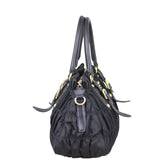 Prada Tessuto Gaufre Tote Side