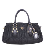 Prada Tessuto Gaufre Tote Front