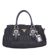Prada Tessuto Gaufre Tote Front