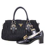 Prada Tessuto Gaufre Tote Shoe