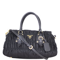 Prada Tessuto Gaufre Tote Front