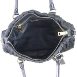 Prada Tessuto Gaufre Tote Whole interior