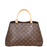 Louis Vuitton Montaigne MM Monogram Back