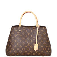 Louis Vuitton Montaigne MM Monogram Front