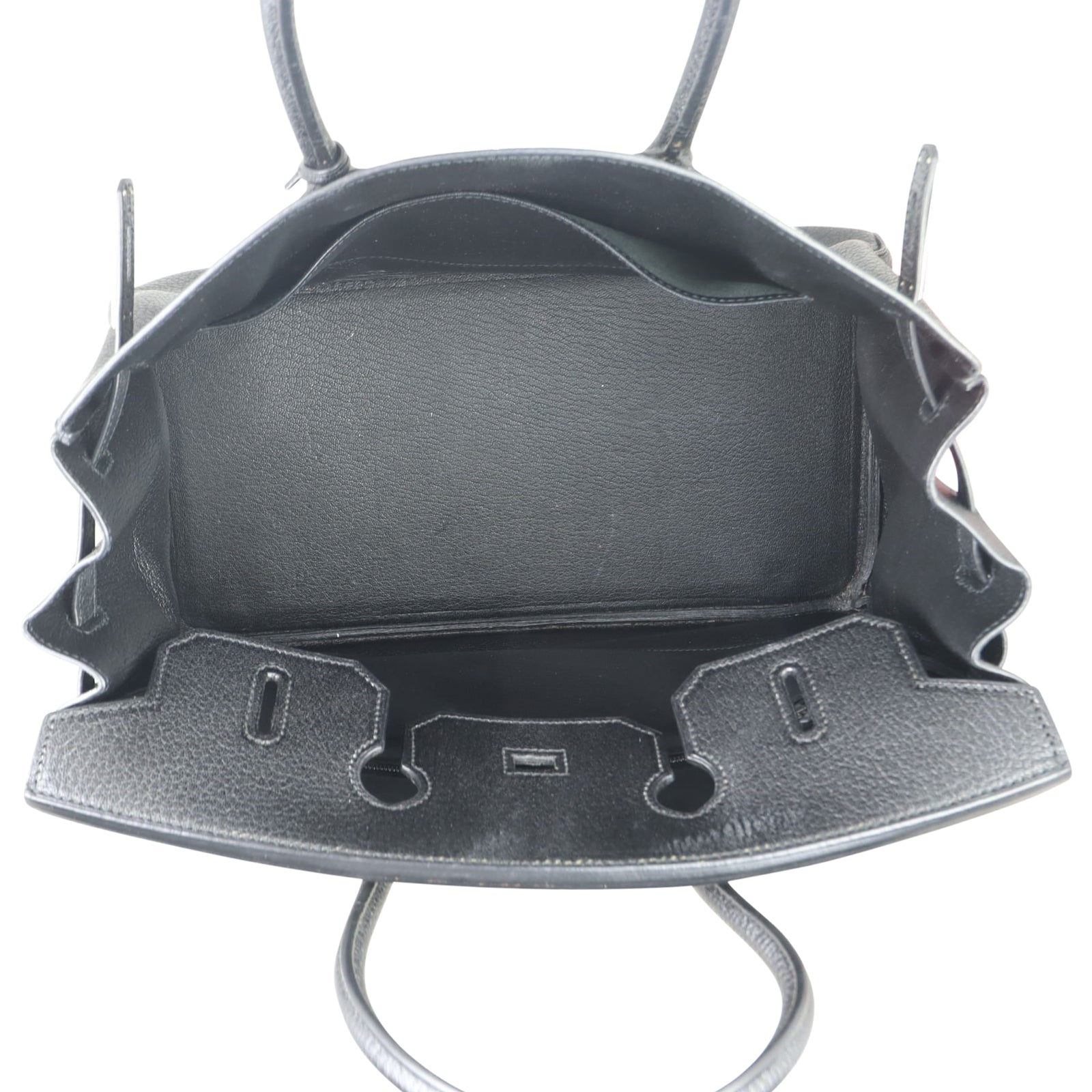 Hermes Birkin 35 Chevre De Coromandel Whole interior