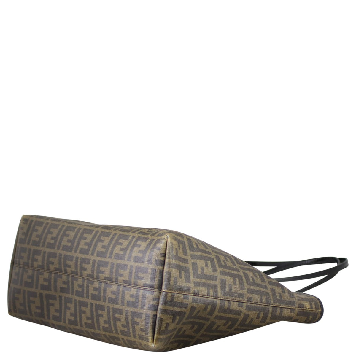 Fendi Zucca Roll Tote Mamma Baguette Print Corner
