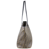 Fendi Zucca Roll Tote Mamma Baguette Print Side