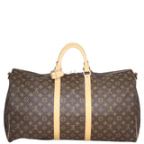 Louis Vuitton Keepall 55 Bandouliere Monogram Back