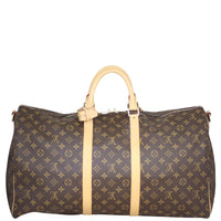 Louis Vuitton Keepall 55 Bandouliere Monogram Back