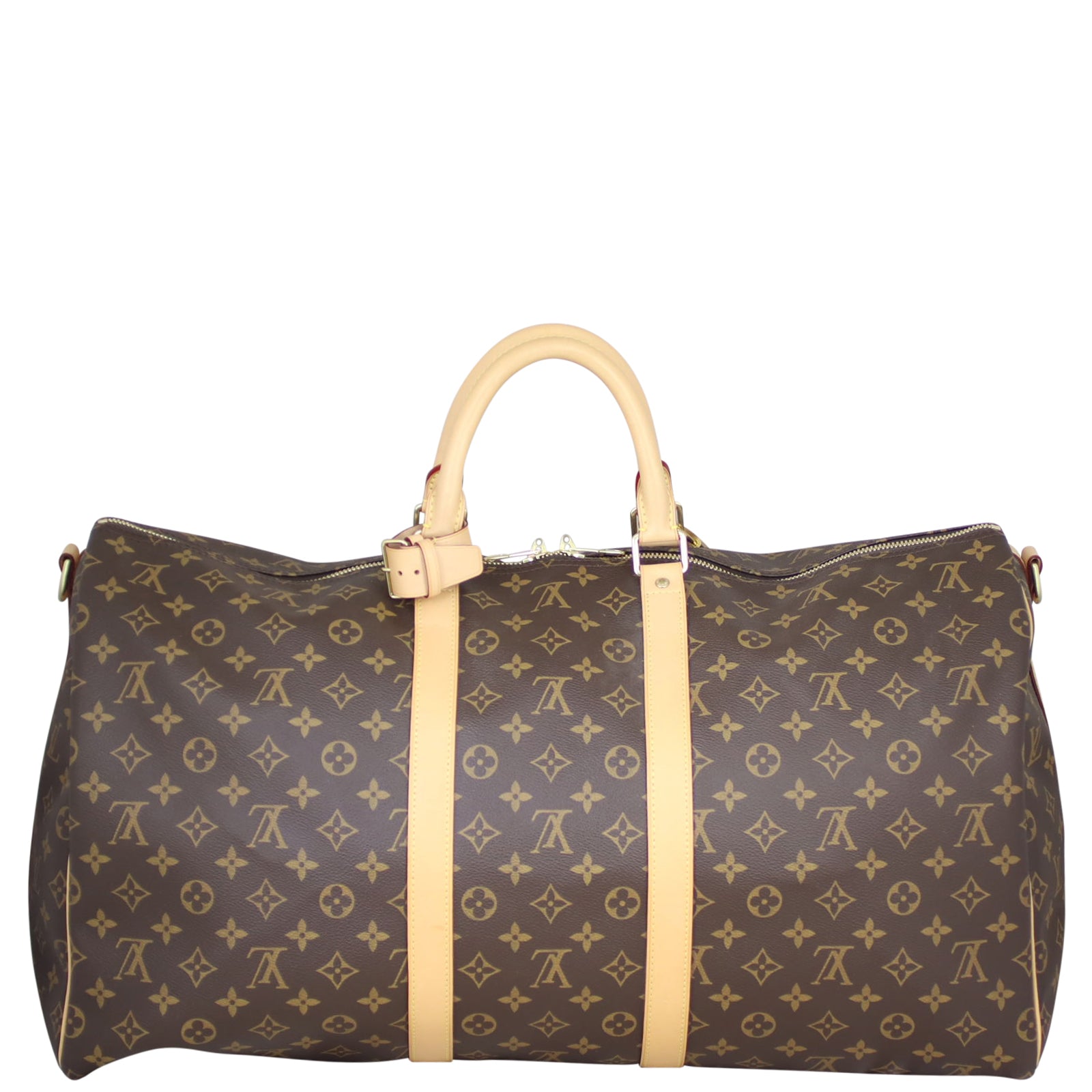 Louis Vuitton Keepall 55 Bandouliere Monogram Back