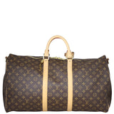 Louis Vuitton Keepall 55 Bandouliere Monogram Front