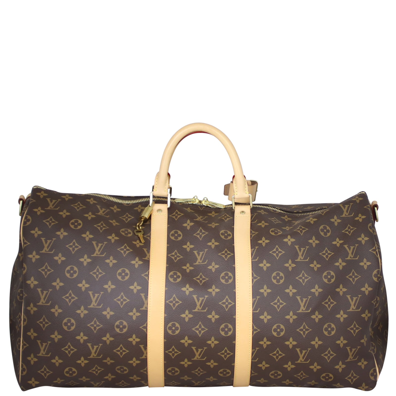 Louis Vuitton Keepall 55 Bandouliere Monogram Front