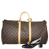 Louis Vuitton Keepall 55 Bandouliere Monogram Shoe