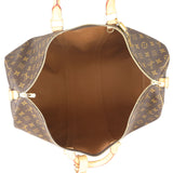 Louis Vuitton Keepall 55 Bandouliere Monogram Whole interior