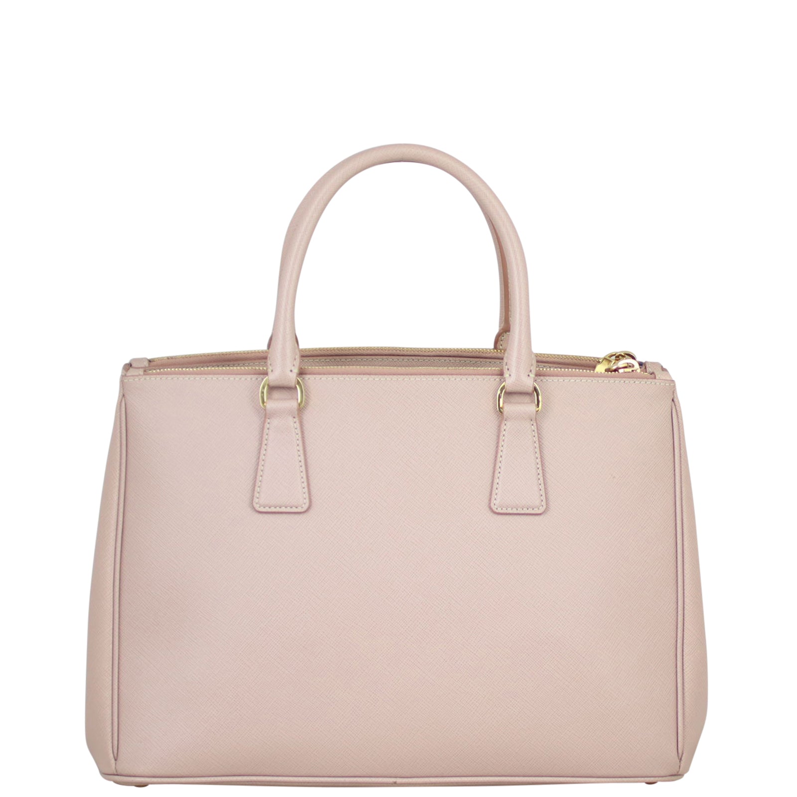 Prada Saffiano Lux Galleria Double Zip Tote MediumBack