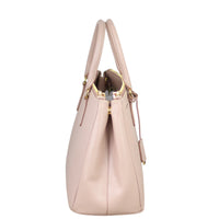 Prada Saffiano Lux Galleria Double Zip Tote MediumSide
