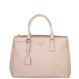 Prada Saffiano Lux Galleria Double Zip Tote MediumFront