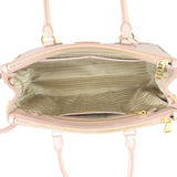 Prada Saffiano Lux Galleria Double Zip Tote MediumWhole interior
