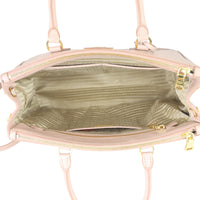 Prada Saffiano Lux Galleria Double Zip Tote MediumWhole interior