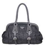 Prada Tessuto Gaufre Frame Bag Front