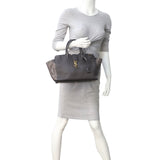 Saint Laurent Downtown Cabas Python Small Mannequin