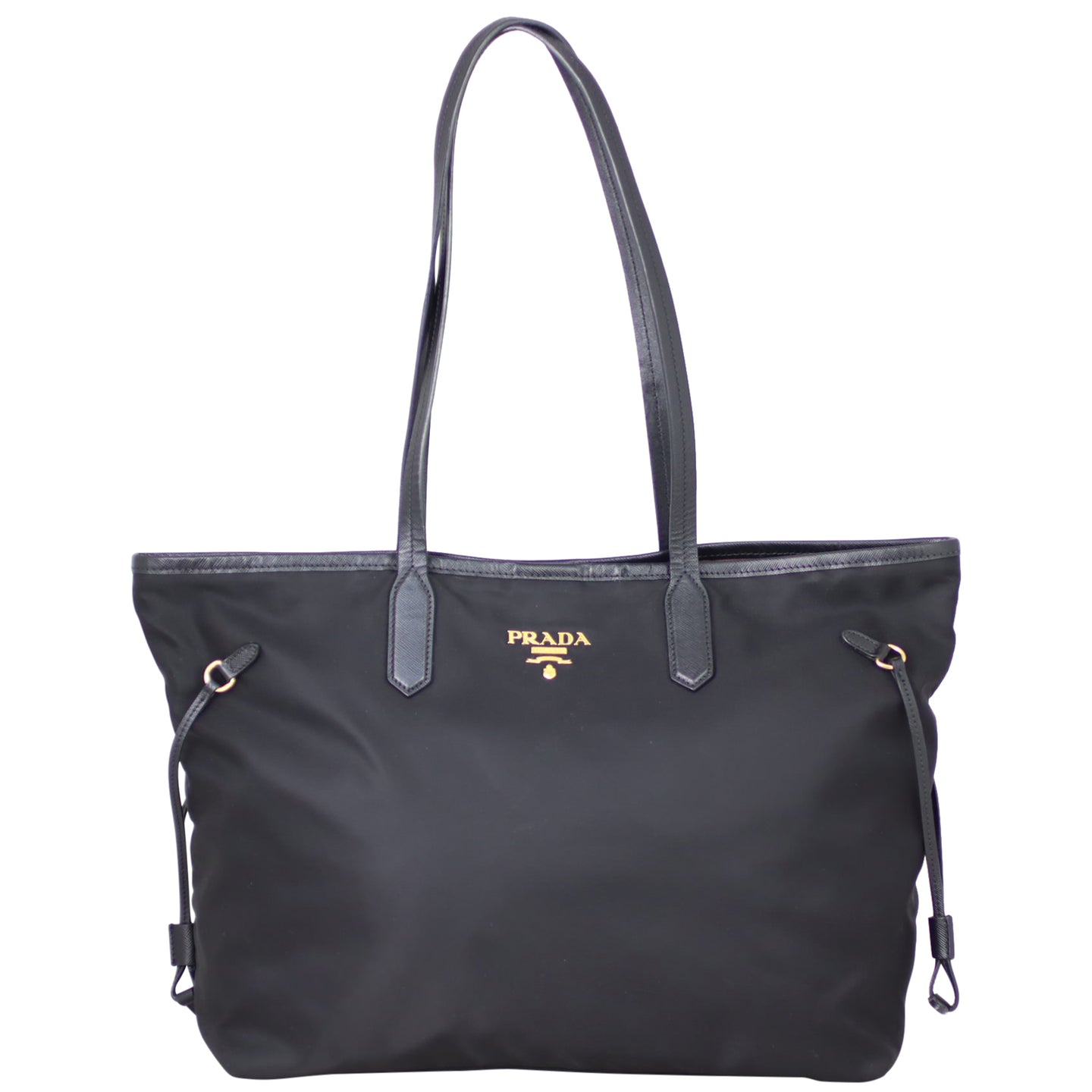 Prada Tessuto Saffiano Shoppping Tote Front